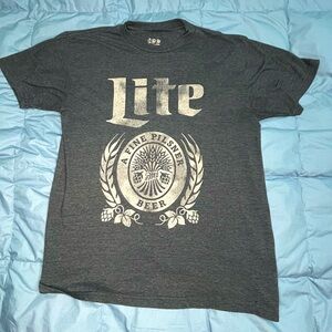 Lite Graphic Tee - Gray